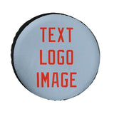 Custom Light Blue Orange Red Truck Tires