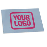 Custom Light Blue Pink Flag
