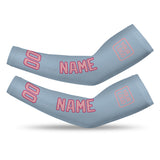 Custom Light Blue Light Pink Arm Sleeve