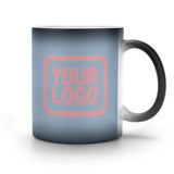 Custom Light Blue Light Pink Magic Mug