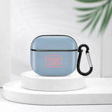 Custom Light Blue Light Pink AirPods Case (3rd Generation)