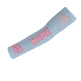 Custom Light Blue Light Pink Arm Sleeve