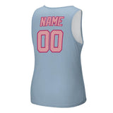 Custom Light Blue Light Pink Men's Tank Top