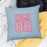 Custom Light Blue Light Pink Pillowcase