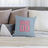 Custom Light Blue Light Pink Pillowcase