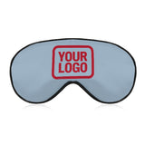 Custom Light Blue Red Sleep Mask