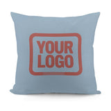 Custom Light Blue Copper Rose Pillowcase