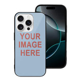 Custom Light Blue Copper Rose Phone Case