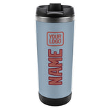 Custom Light Blue Copper Rose Stainless Steel Water Cup