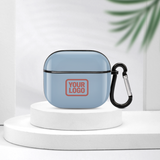 Custom Light Blue Copper Rose AirPods Case (3rd Generation)