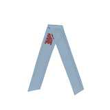 Custom Light Blue Copper Rose Headband