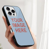 Custom Light Blue Copper Rose Phone Case