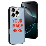 Custom Light Blue Orange Red Phone Case