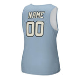 Custom Light Blue Cream Men's Tank Top