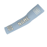 Custom Light Blue Cream Arm Sleeve