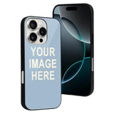 Custom Light Blue Cream Phone Case