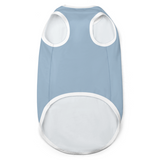 Custom Light Blue Cream Pet Vest