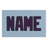 Custom Light Blue Purple Beach Towel