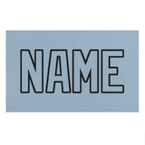 Custom Light Blue Light Blue Beach Towel