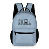 Custom Light Blue Light Blue Kids Backpack