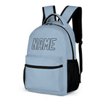 Custom Light Blue Light Blue Kids Backpack
