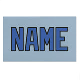 Custom Light Blue Sky Blue Beach Towel