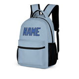 Custom Light Blue Sky Blue Kids Backpack