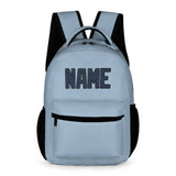 Custom Light Blue Blue Kids Backpack