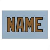 Custom Light Blue Khaki Beach Towel