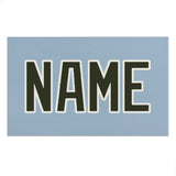 Custom Light Blue Olive Beach Towel