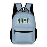 Custom Light Blue Green Kids Backpack