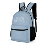 Custom Light Blue Light Blue Kids Backpack