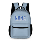 Custom Light Blue Sky Blue Kids Backpack
