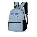 Custom Light Blue Sky Blue Kids Backpack