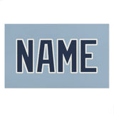 Custom Light Blue Blue Beach Towel