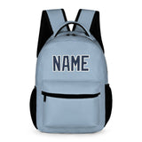 Custom Light Blue Blue Kids Backpack