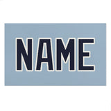 Custom Light Blue Navy Beach Towel