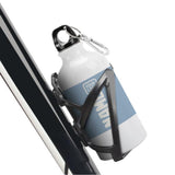 Custom Light Blue White Sports Bottle