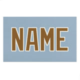 Custom Light Blue Khaki Beach Towel