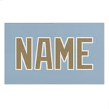 Custom Light Blue Light Khaki Beach Towel
