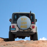 Custom Light Blue Yellow Truck Tires