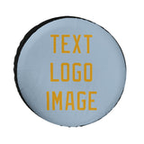 Custom Light Blue Yellow Truck Tires