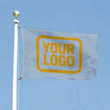 Custom Light Blue Yellow Flag