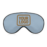 Custom Light Blue Khaki Sleep Mask