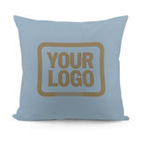 Custom Light Blue Light Khaki Pillowcase