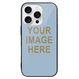 Custom Light Blue Light Khaki Phone Case
