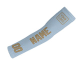 Custom Light Blue Light Khaki Arm Sleeve