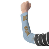 Custom Light Blue Light Khaki Arm Sleeve