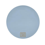 Custom Light Blue Light Khaki Round Table Cloth