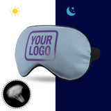 Custom Light Blue Light Purple Sleep Mask